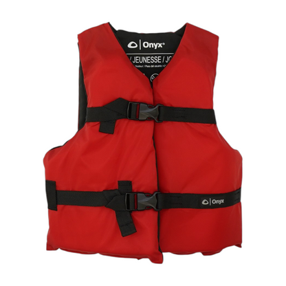 Youth Red Solid Life Jacket