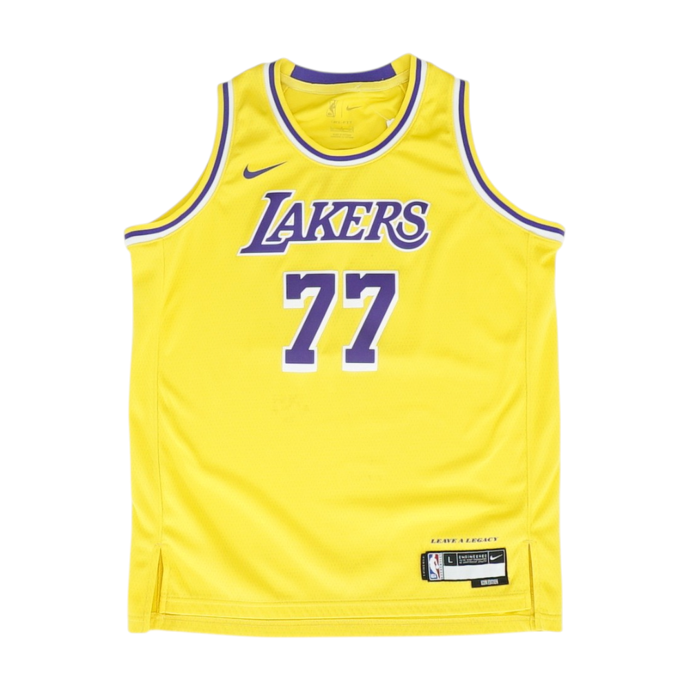 Boys' Yellow Los Angeles Lakers Sleeveless Jersey
