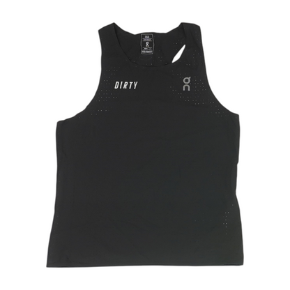 Black Solid Active Tank