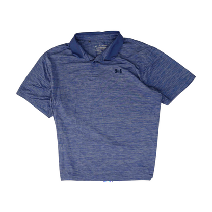 Blue Print Short Sleeve Polo