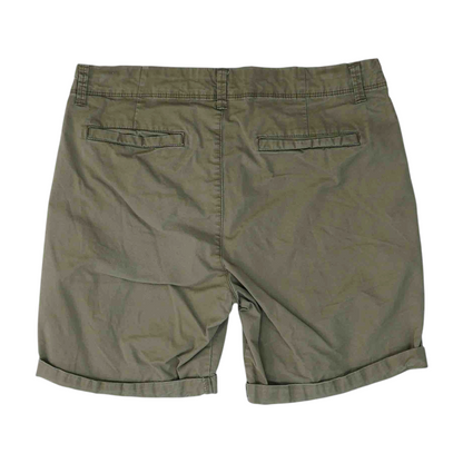 Brown Solid Chino / Khaki Shorts