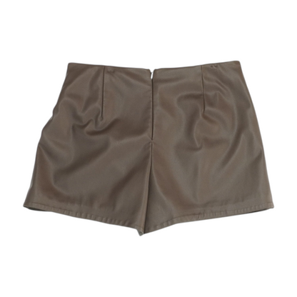 Brown Mini Skort
