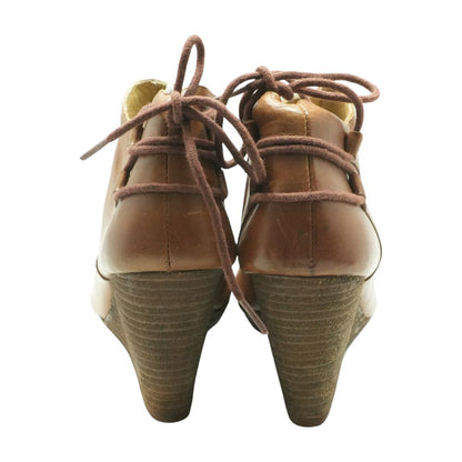 Brown Wedge Heels