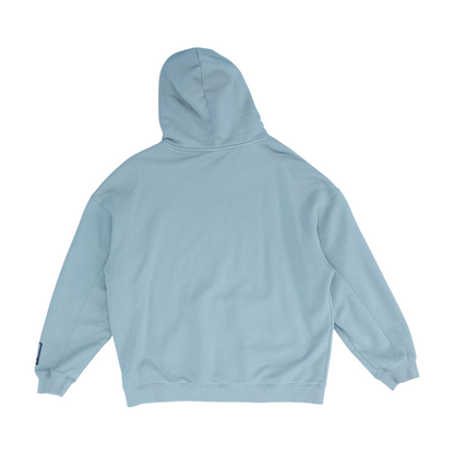Tan Print Hoodie Pullover