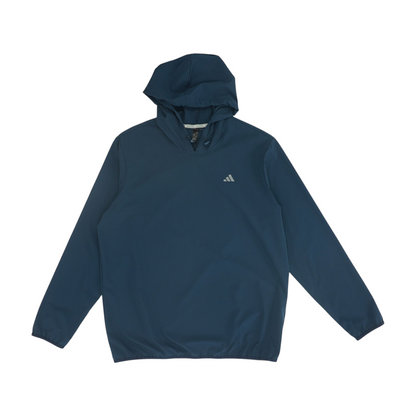 Navy Solid Hoodie Pullover