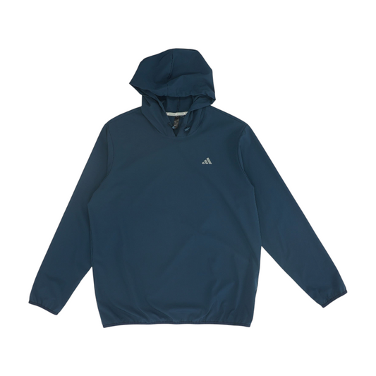 Navy Solid Hoodie Pullover
