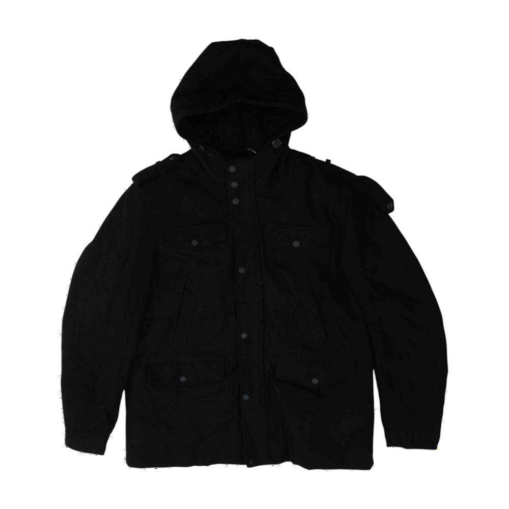 Black Solid Coat