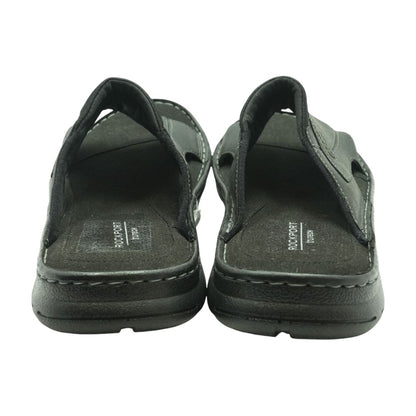 Black Casual Slide Sandals