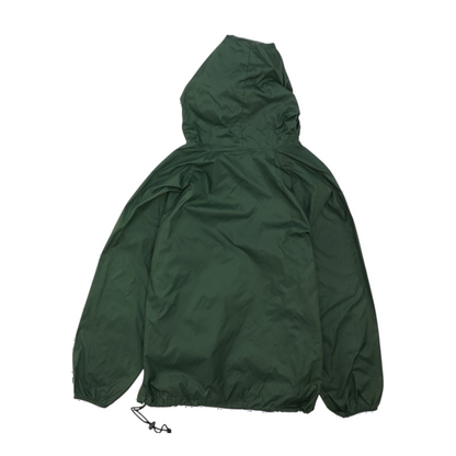 Green Solid 1/4 Zip Pullover