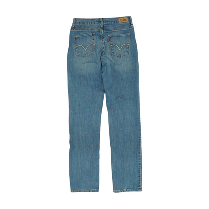 Blue Straight Jeans