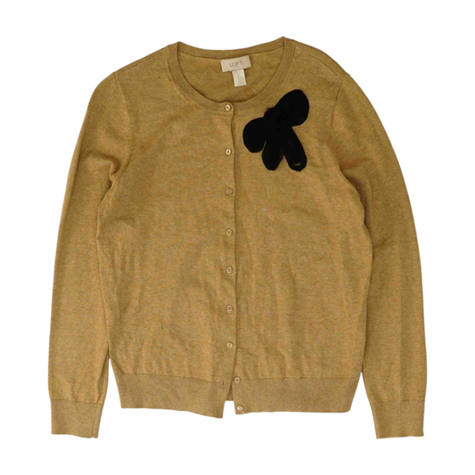 Tan Cardigan Sweater