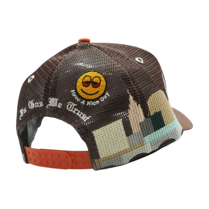 Beige Ballcap Hat