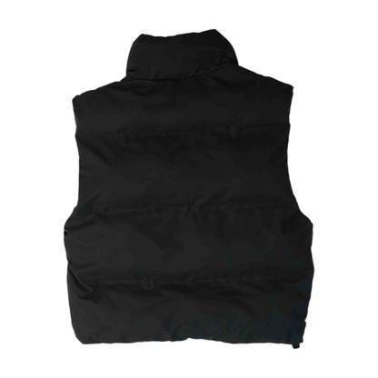 Black Solid Vest