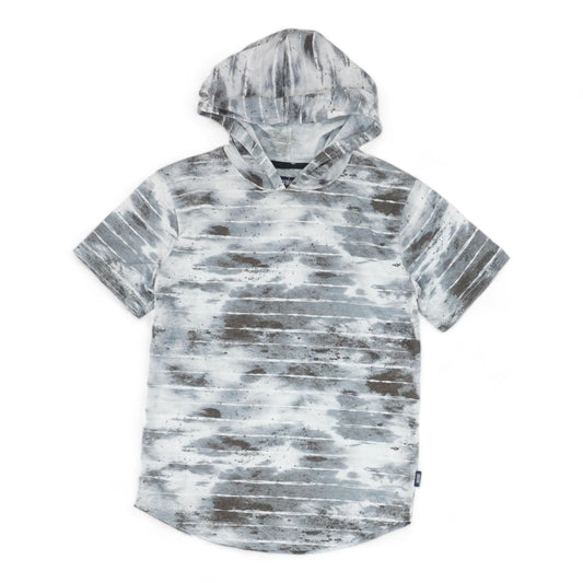 Gray Graphic Crewneck T-Shirt