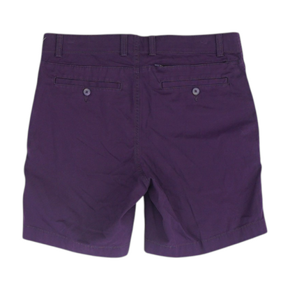 Purple Chino Shorts