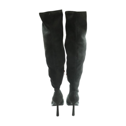 Black Knee High Boots