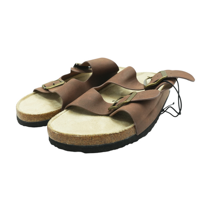 Brown Flat Sandals