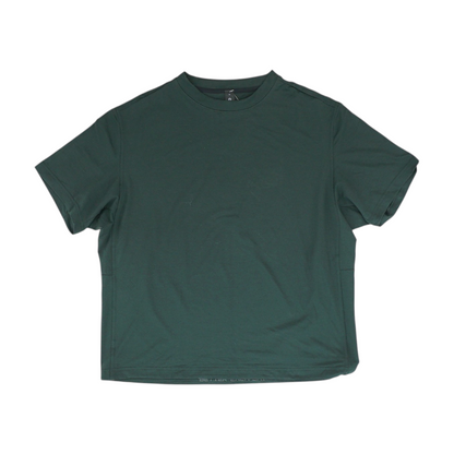 Green Solid Active T-Shirt