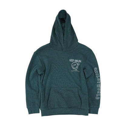 Gray Solid Hoodie Pullover