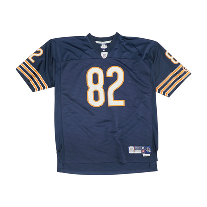 Vintage Men's Navy Chicago Bears Short Sleeve Jersey