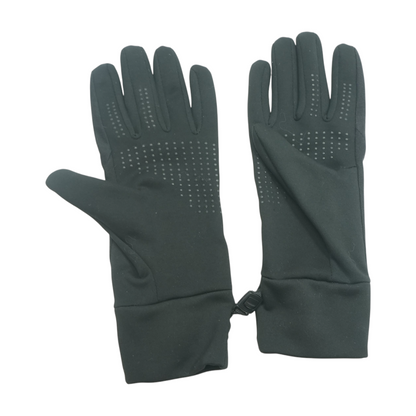 Black 100% Polyester Gloves