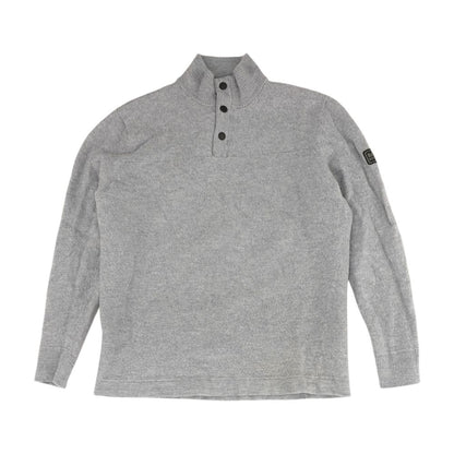 Navy Solid Sweater