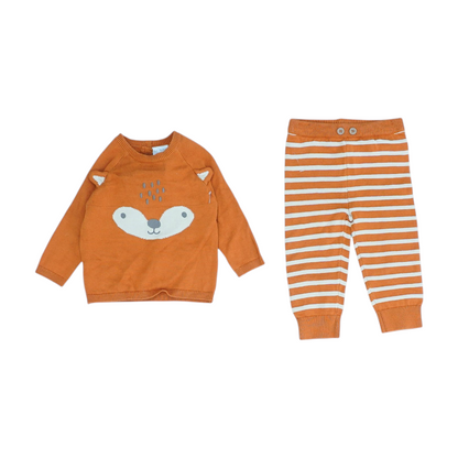 Orange Long Sleeve Set
