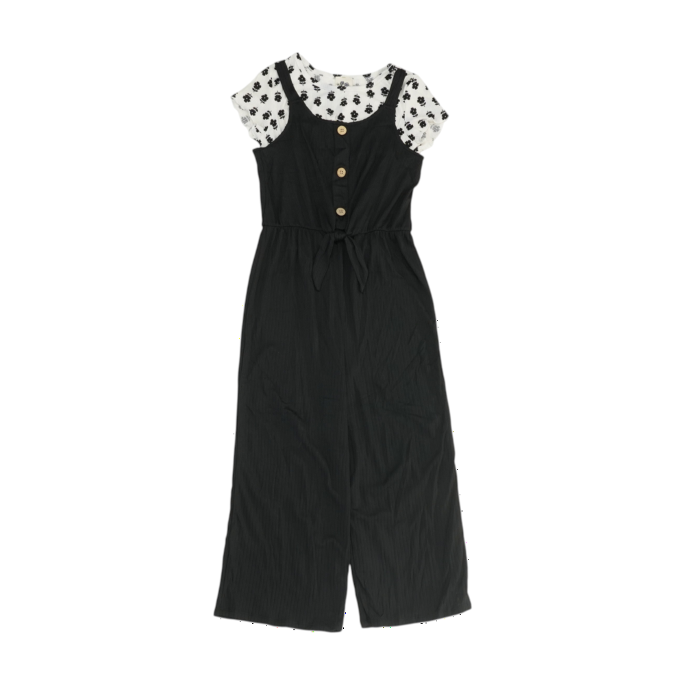 Black Floral Set