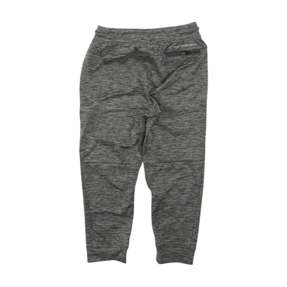 Gray Print Active Pants