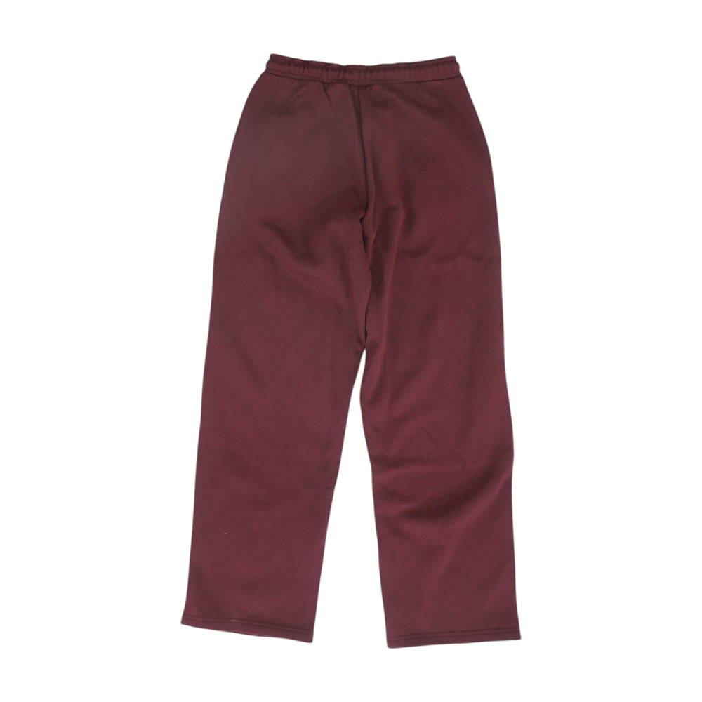 Maroon Straight Pants