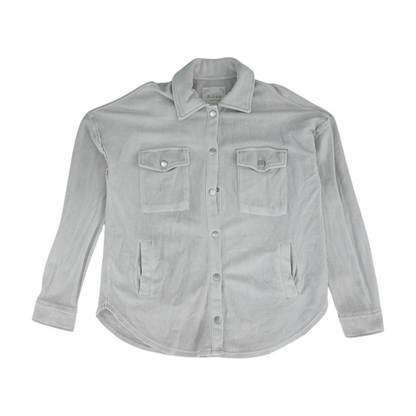 Gray Solid Jacket