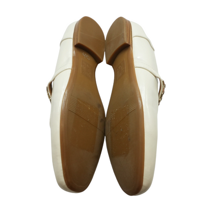 Ivory Slip-On Flats