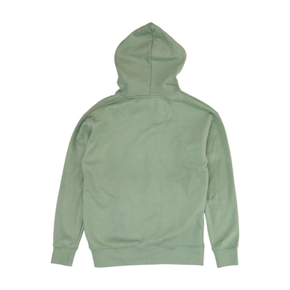 Green Solid Hoodie Pullover