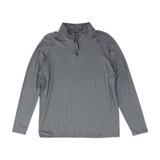 Gray 1/4 Zip Pullover