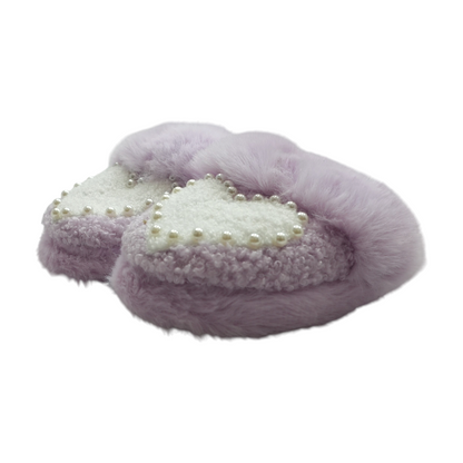 Purple House Slippers Shoes