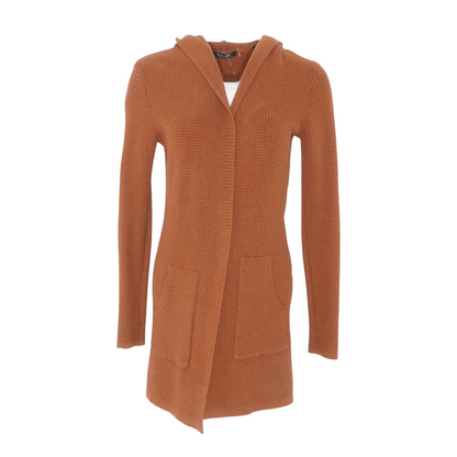 Rust Cardigan Sweater