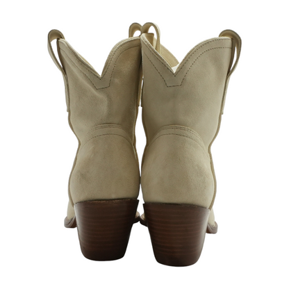 Ivory Western Boots