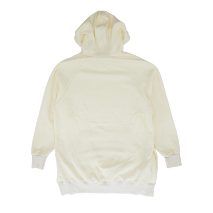 Yellow Solid Hoodie Pullover