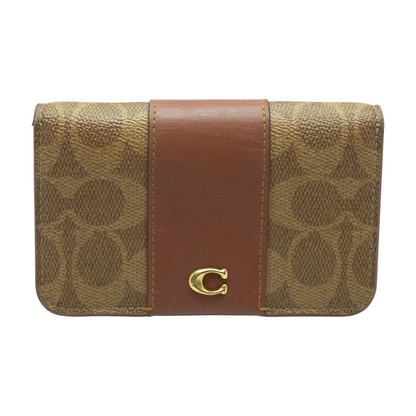 Brown Card Case Wallet