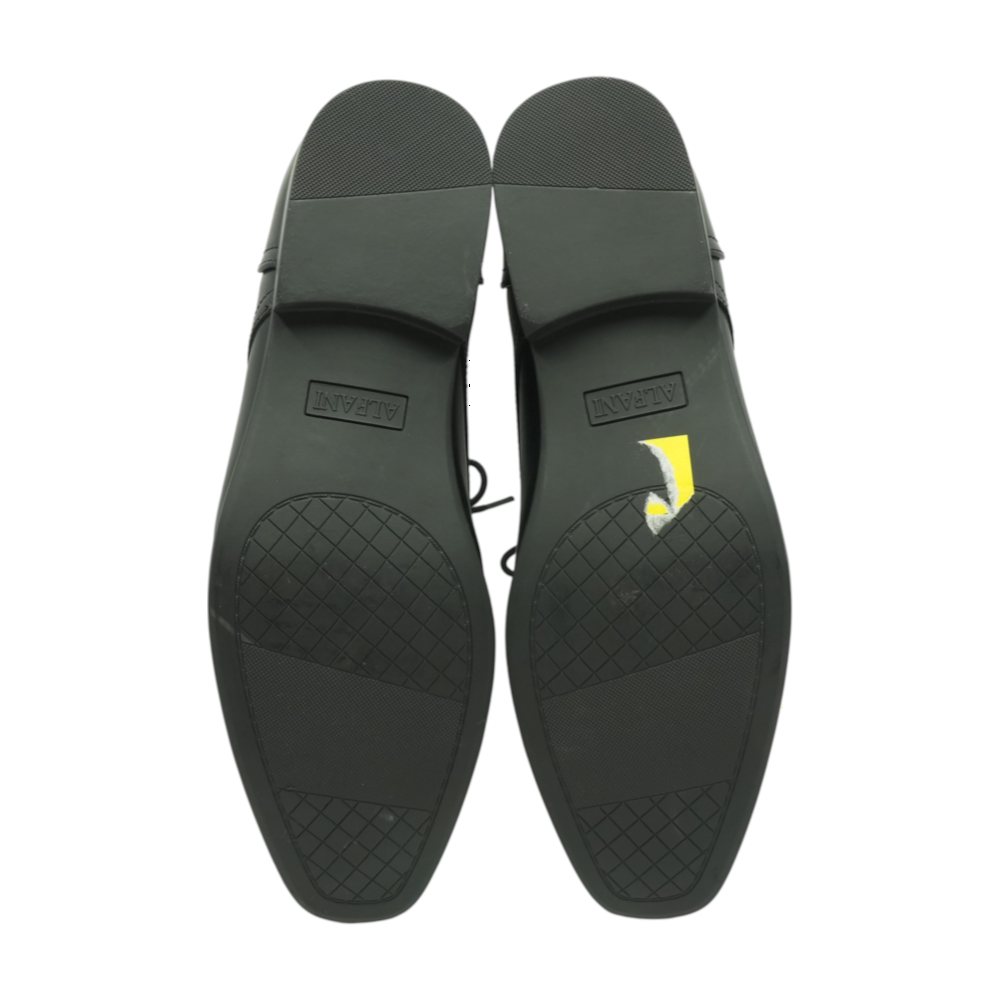 Black Lace-Up Dress Shoes
