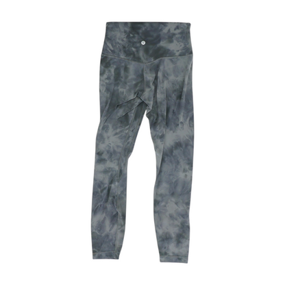 Gray Tie-Dye Active Leggings