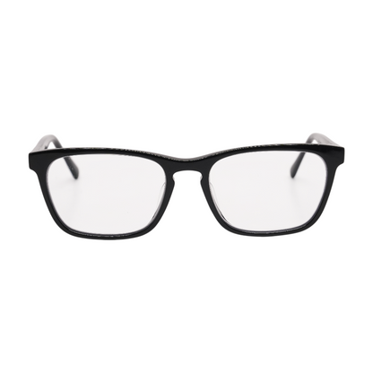 Black The Casper Square Prescription Eyewear