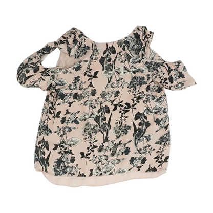 Pink Floral Blouse