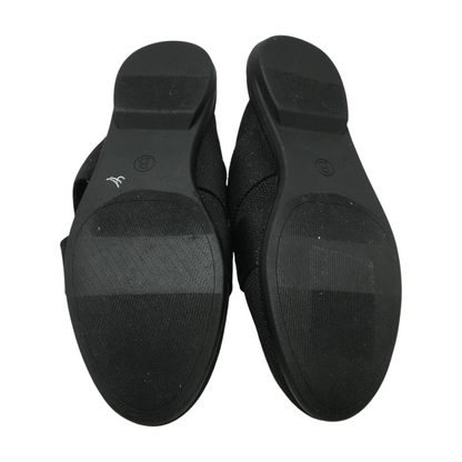 Black Slip-On Flats
