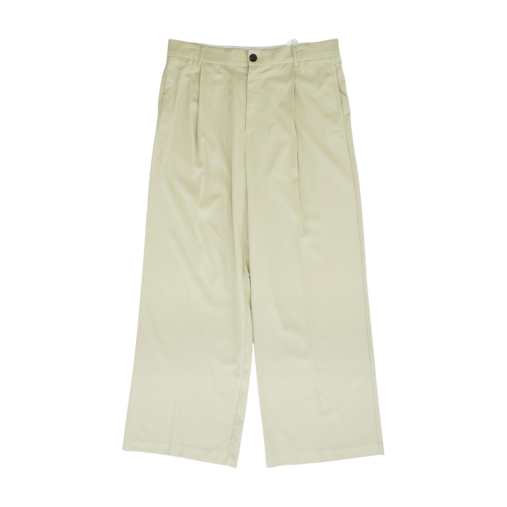 Beige Regular Pants