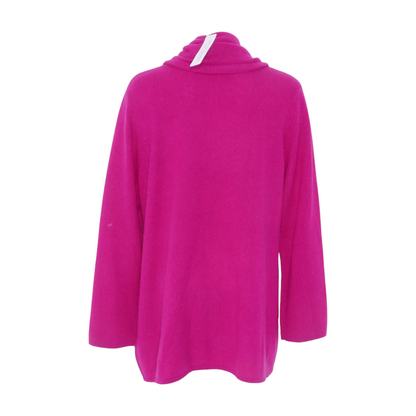 Magenta Cardigan Sweater