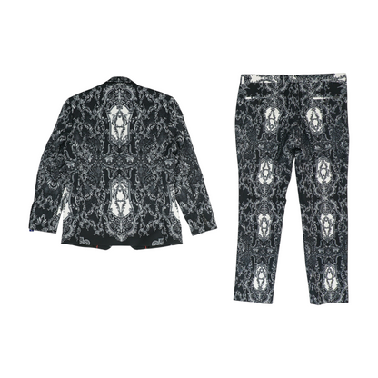Black Graphic Suit