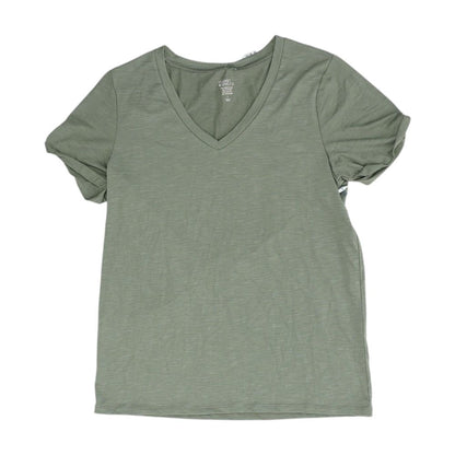 Green V Neck T-Shirt