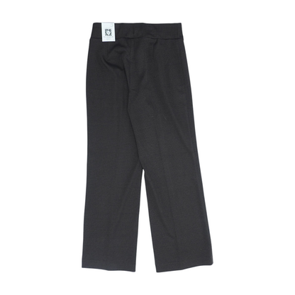Brown Houndstooth Wide Leg Pants