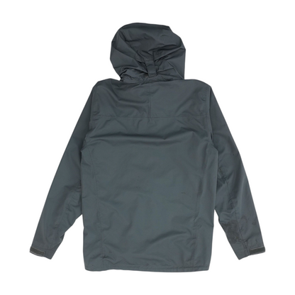 Gray Solid Rain Jacket